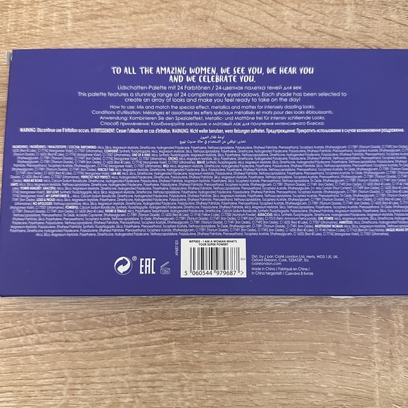 CIATE LONDON I Am Woman 24 Shade Eyeshadow Palette V2 - Picture 3 of 4